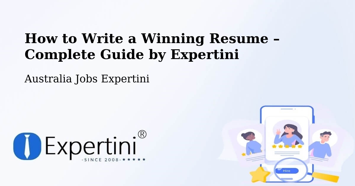 Resume Writing Guide for Job Seekers – Kenthurst - Kenthurst, Australia Jobs Expertini
